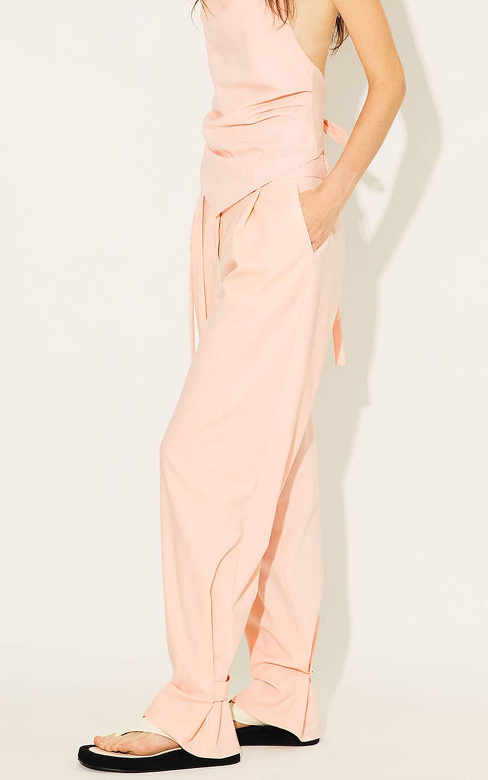 Amara Trousers (Pale Pink) — vue 4