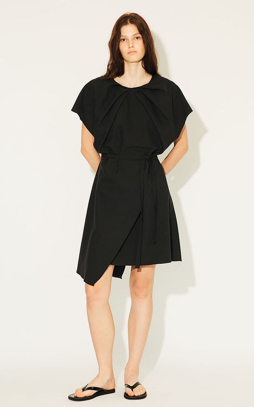 Phoebe Dress (Black) — vue 2