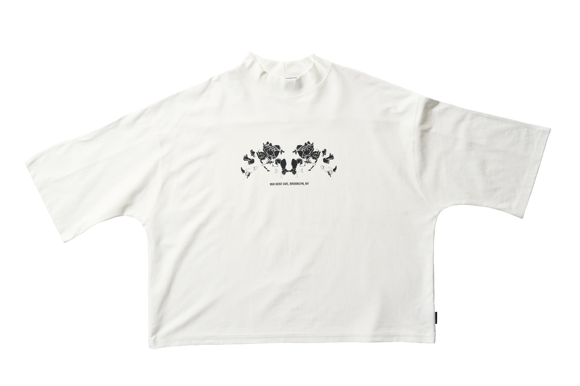 Flower Embroidered T-shirt (Off-White) — vue 2