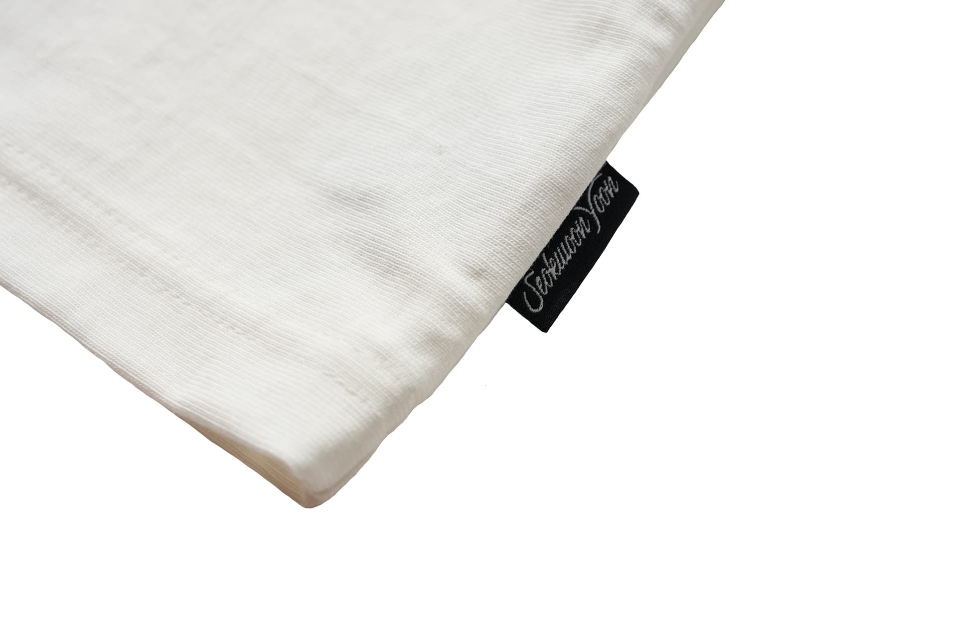 Flower Embroidered T-shirt (Off-White) — vue 8