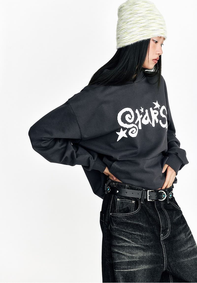 Night Rider Curved Denim Pants Black — vue 9