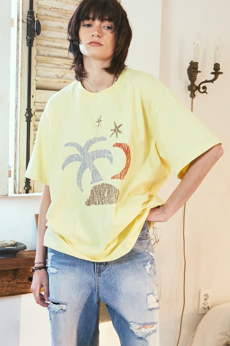 Tropical Half Sleeve T Yellow — vue 9
