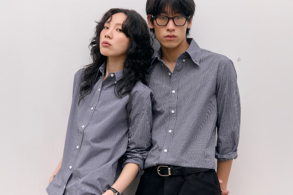 Roll-Up Check Shirts (Black) — vue 17