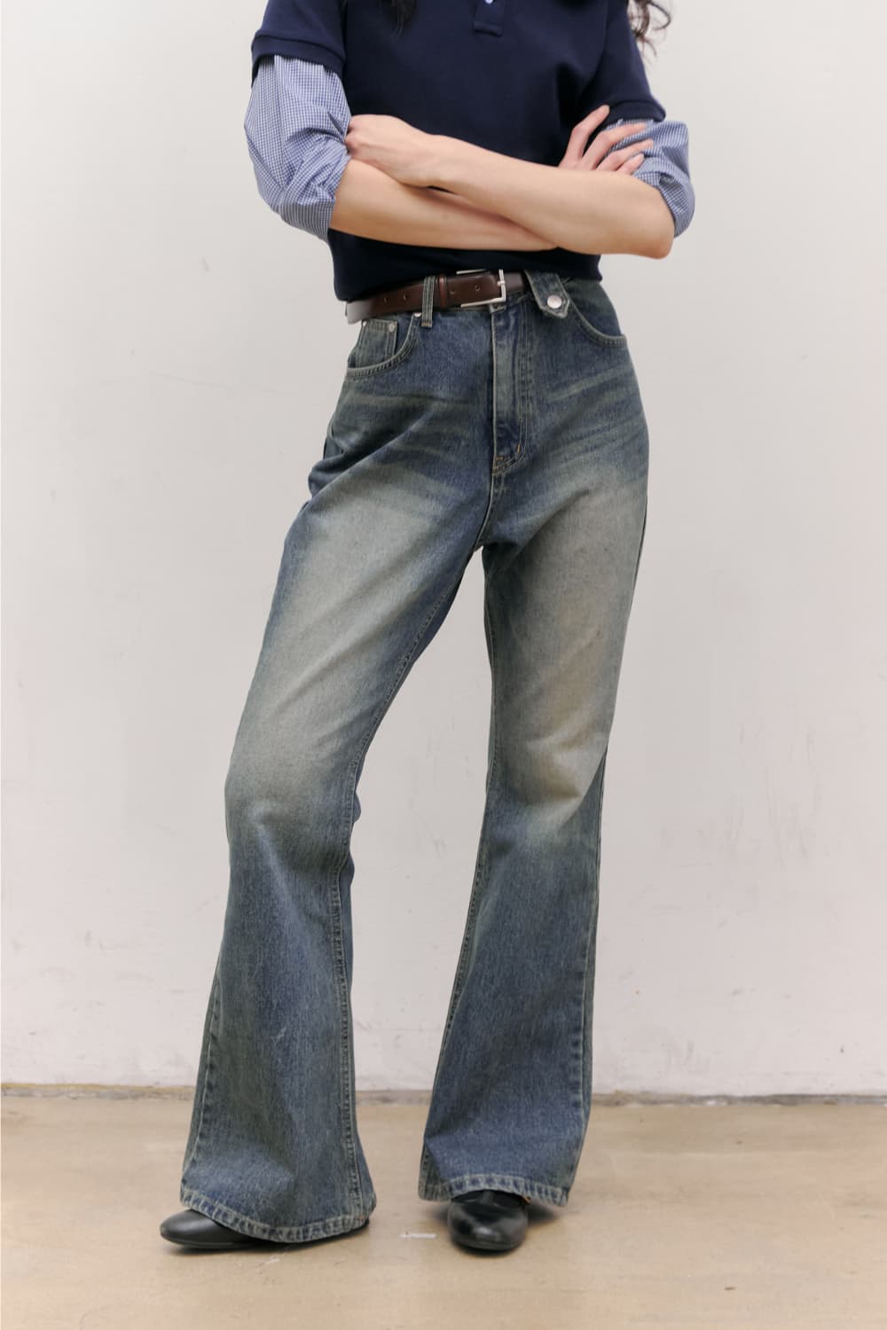 Bold Flare Jeans (Classic Blue) — vue 15