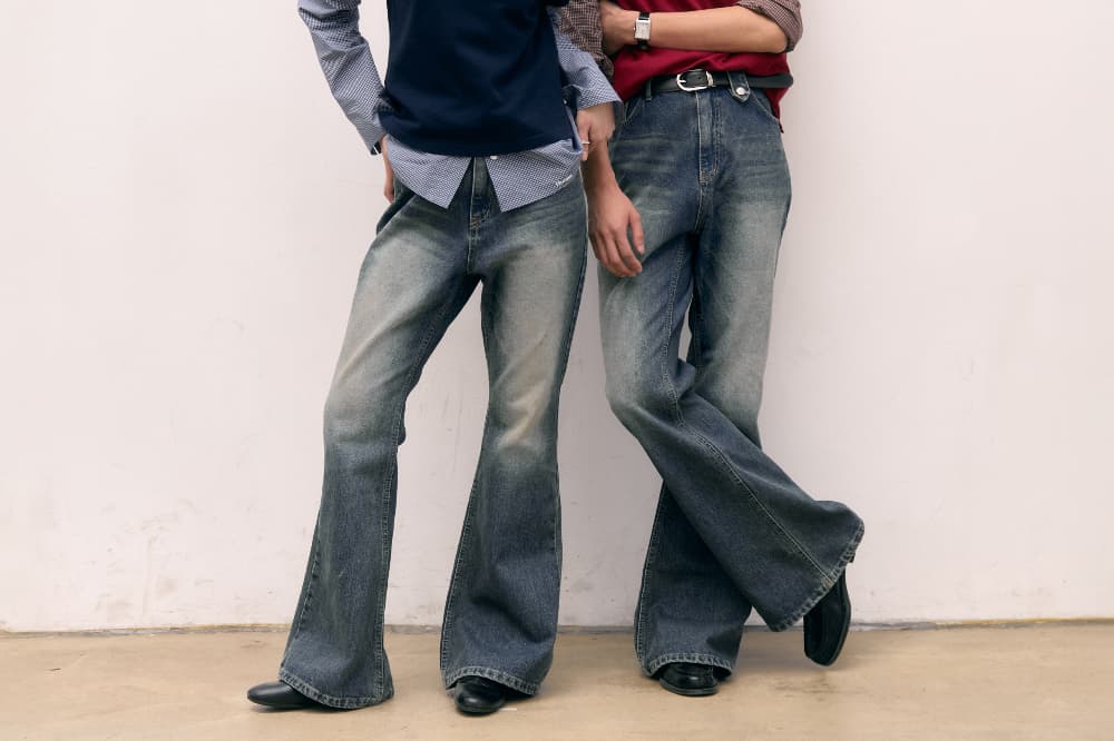 Bold Flare Jeans (Classic Blue) — vue 26