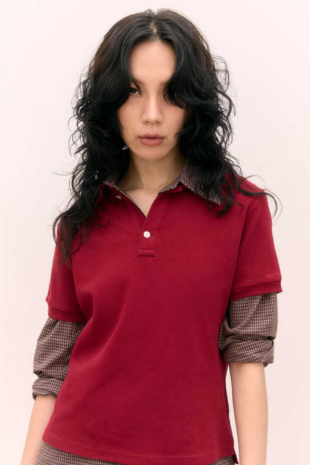 Cotton PK Polo Shirts (Red) — vue 13