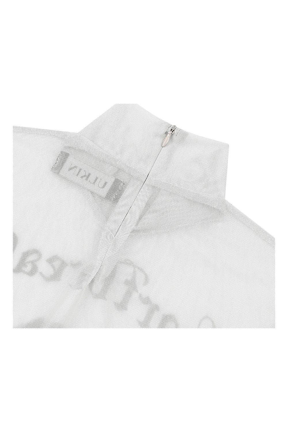 ULKIN X BETTY BOOP Heartbreaker Angel Mesh Turtleneck (Ivory) — vue 7