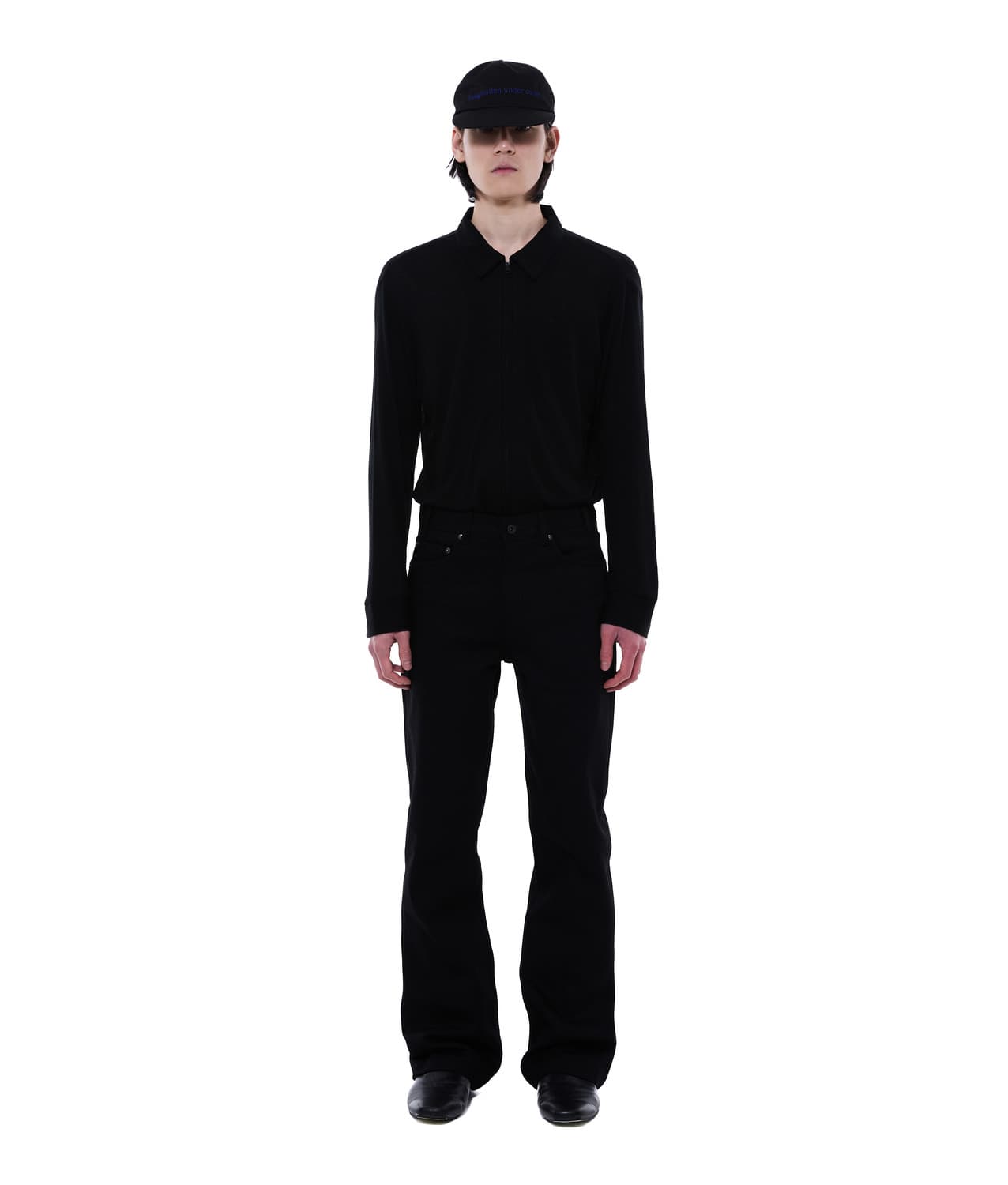 EP.9 01 Cardigan — Black — vue 3