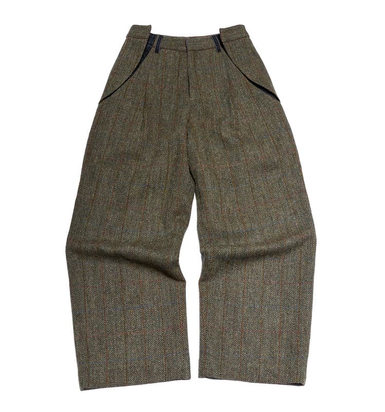 Harris Tweed Hybrid Pants — Khaki — vue 1