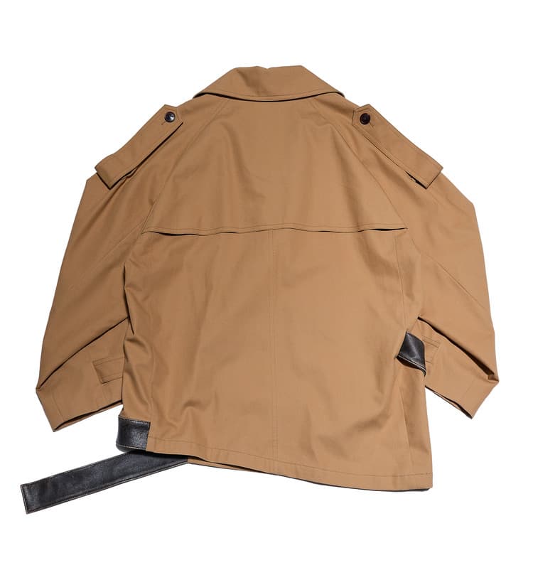 Belt-Point Trench Coat — vue 2