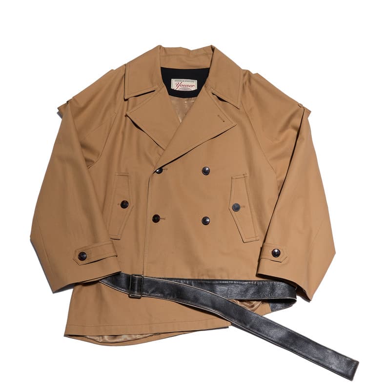 Belt-Point Trench Coat — vue 1