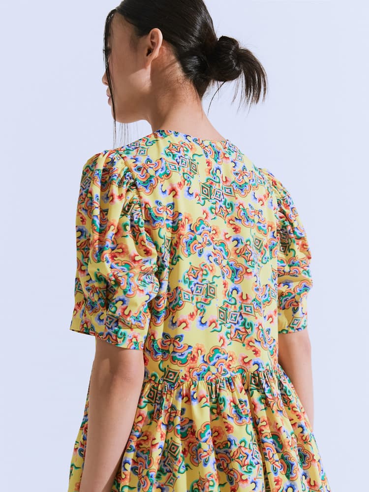 Chilbo Blouse (Lemon Yellow) — vue 5